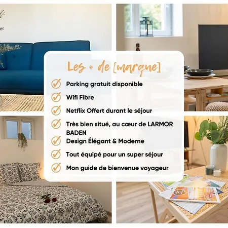Acces Mer - Netflix - Fibre - T2 Iodelys Larmor-Baden Exterior photo